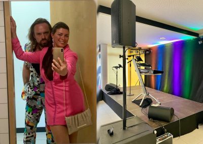 Entprima Live im Steuerberaterhaus Stuttgart als Liveband zur Abschlussfeier der Azubis.