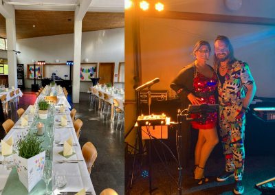Entprima Live in der HfG Ulm als Liveband zum 65-Geburtstag