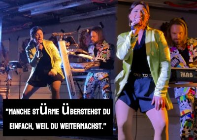 Entprima Live auf dem Streetfood Market Kempten.